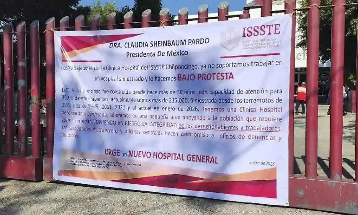 Denuncian crisis en Issste Chilpancingo
