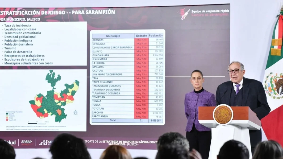 SSA se reunirá con la OPS por sarampión, descartan que afecte al Mundial 2026
