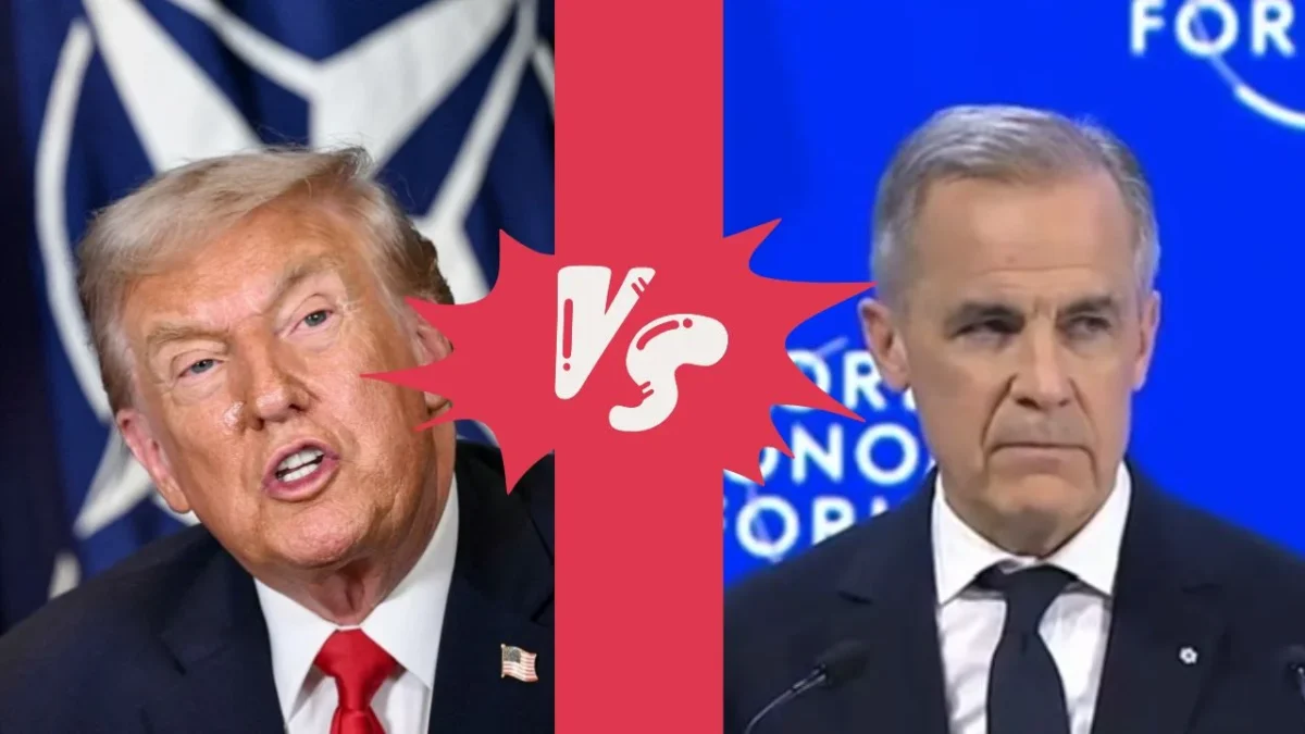 Trump vs Carney en Davos, polariza la relación de ambos países