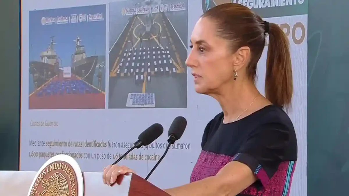 Claudia Sheinbaum Aguas continentales Donald Trump
