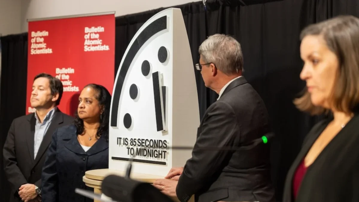 Ajustan el 'Doomsday Clock' a 85 segundos de la medianoche