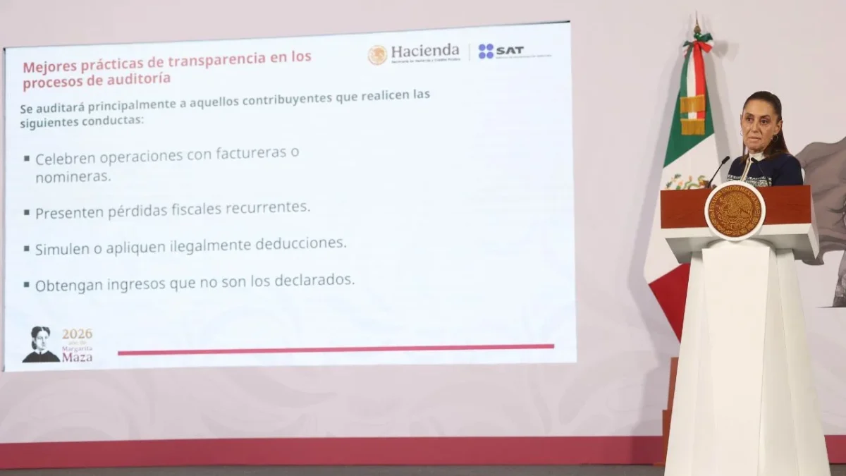Alcanza México récord en recaudación de impuestos: Sheinbaum