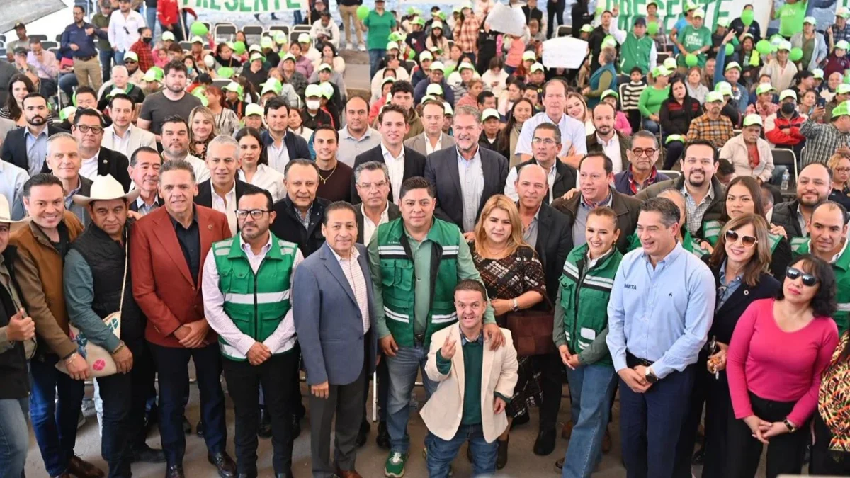 Ricardo Gallardo Cardona dio banderazo a la rehabilitación integral de la carretera 57, una de las obras más esperadas en San Luis Potosí.