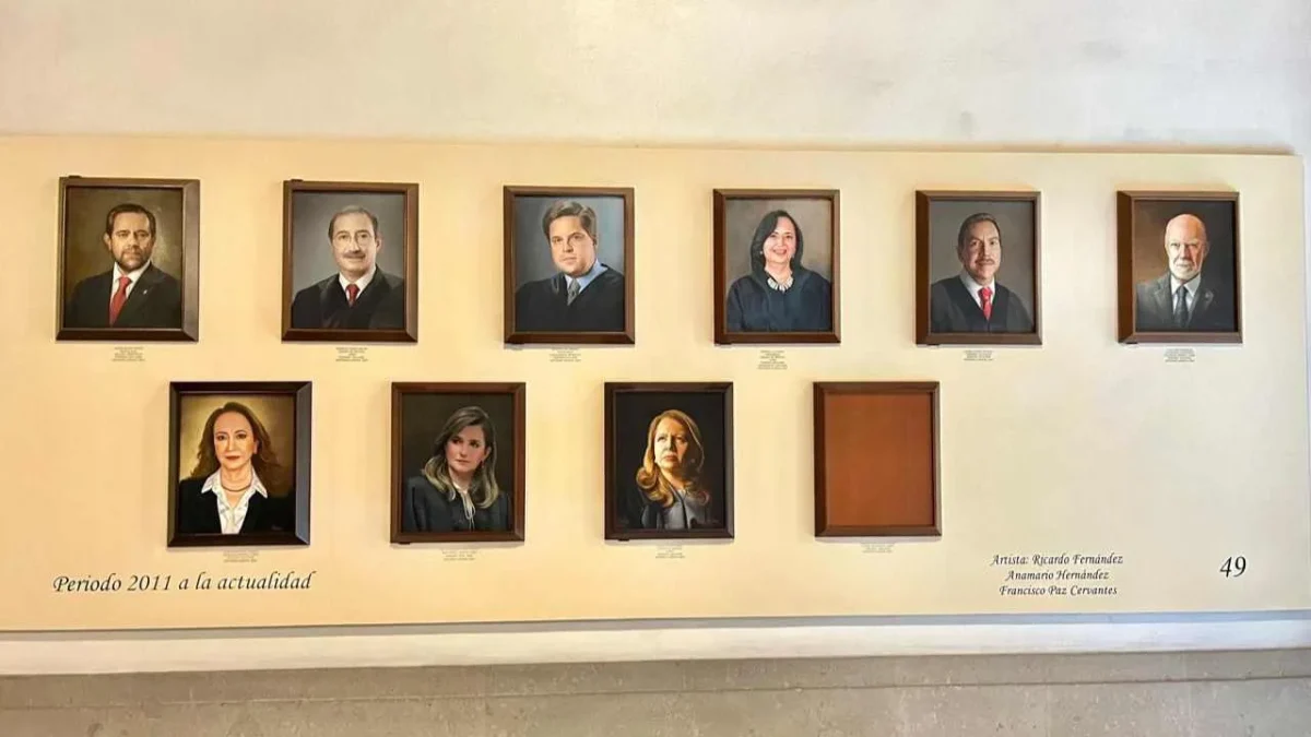La SCJN aseguró que la autora asignada para realizar el retrato de la ministra Lenia Batres se arrepintió.