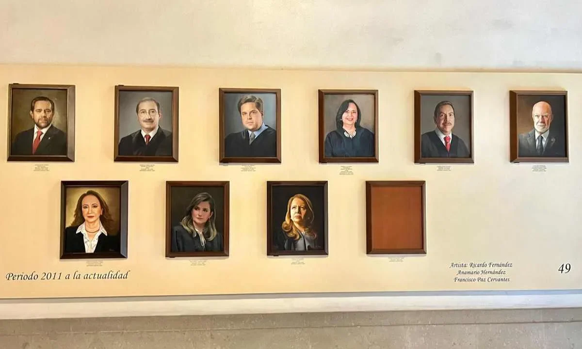 La SCJN aseguró que la autora asignada para realizar el retrato de la ministra Lenia Batres se arrepintió.