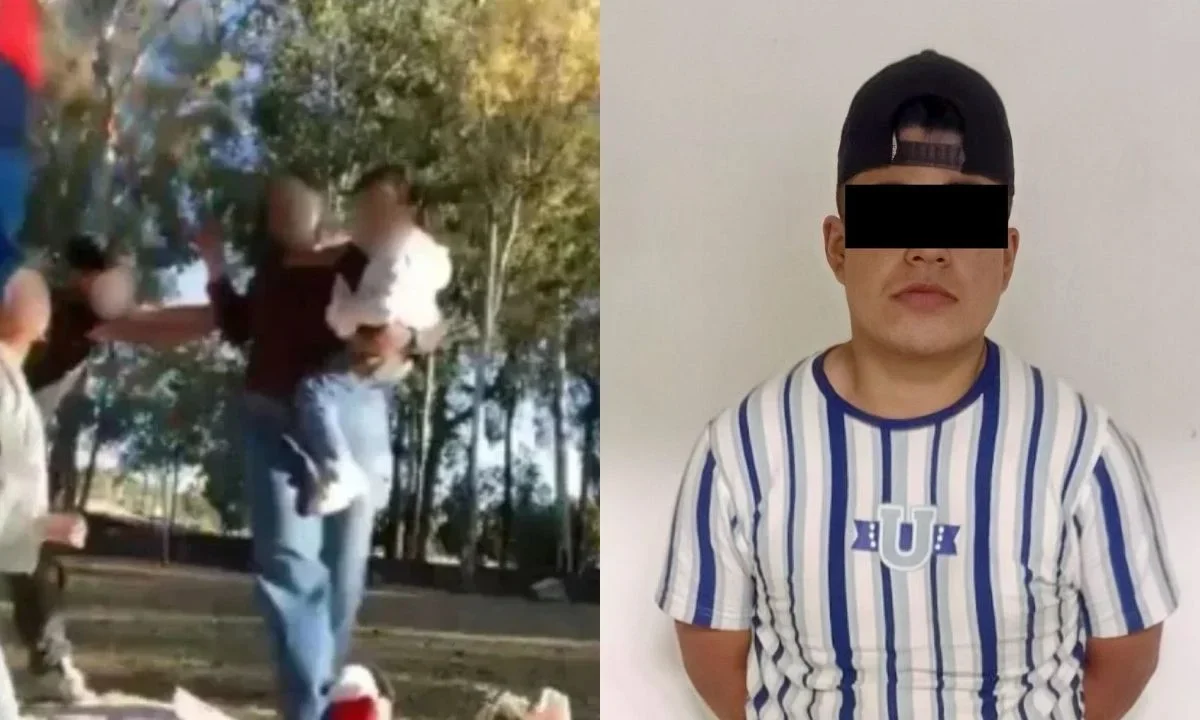 Luego de que se volviera viral el video del asalto de una madre y a sus hijas en un picnic en Puebla, hay un joven detenido.