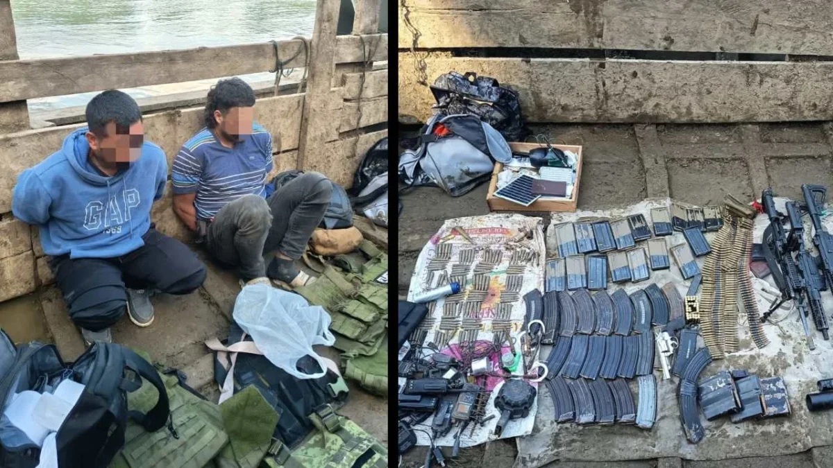 Autoridades de Guatemala capturaron a cuatro presuntos narcotraficantes, incluido un mexicano.