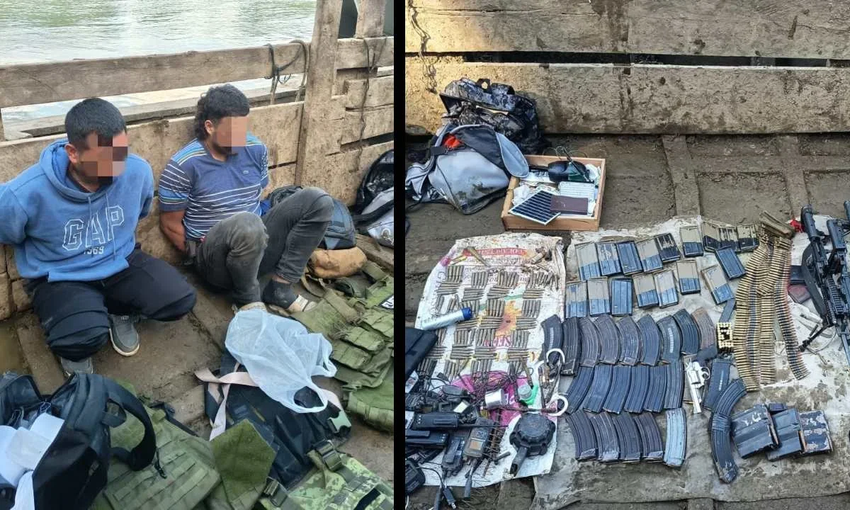 Autoridades de Guatemala capturaron a cuatro presuntos narcotraficantes, incluido un mexicano.