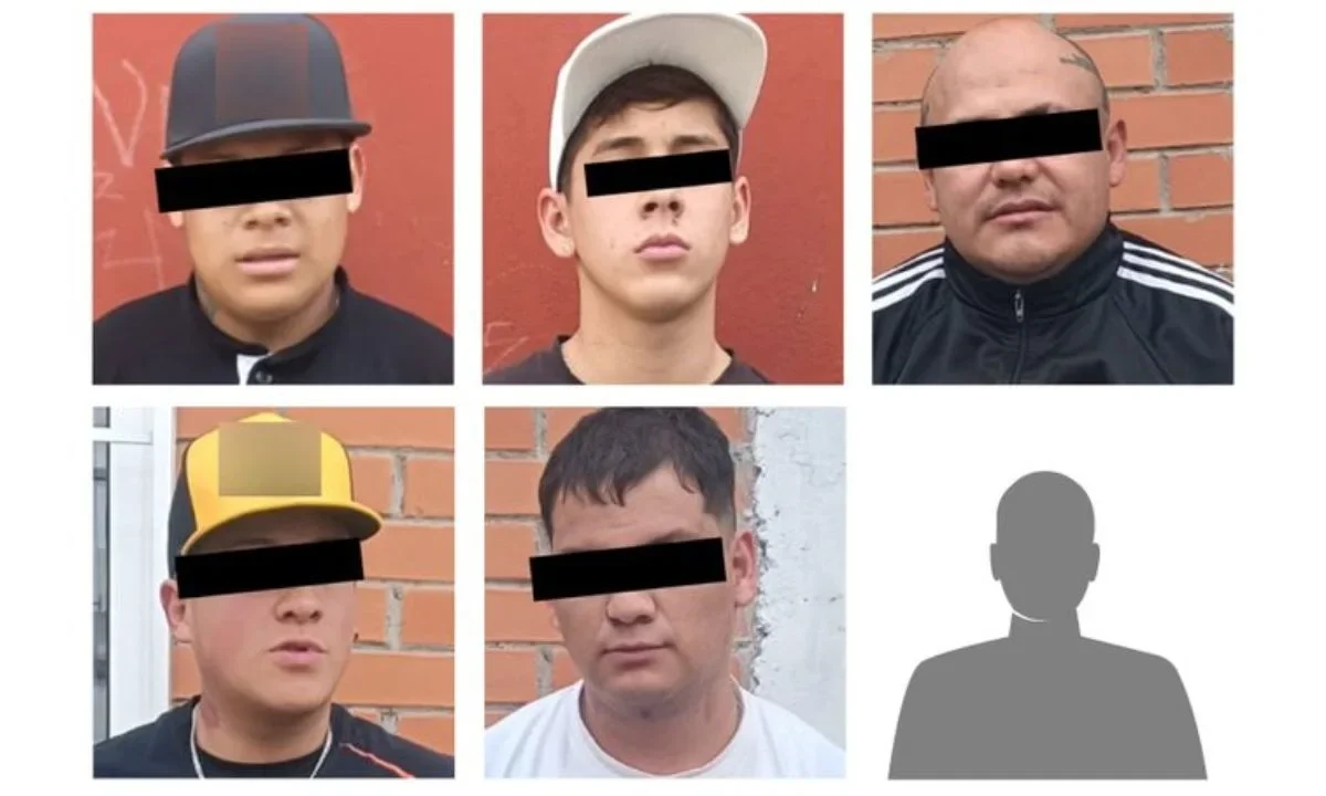 La SSC detuvo a seis personas, incluido un menor, por presunta extorsión a un hombre en la alcaldía Iztapalapa, durante un operativo de vigilancia