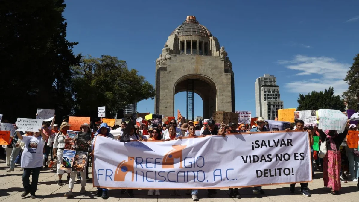 Ejercimos derecho a manifestación: Refugio Franciscano llama a no cancelar reuniones