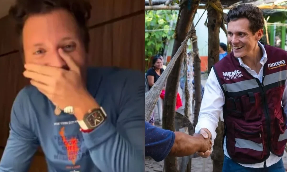 En torno de burla, responde 'Memo' Herrera a internautas por su lujoso reloj: 'les dio diarrea'