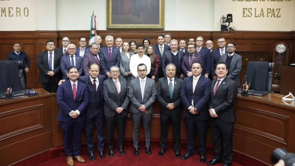 Magistrados del TFCyA se reunieron con los ministros de la SCJN, en la Casa del Máximo Tribunal del País.