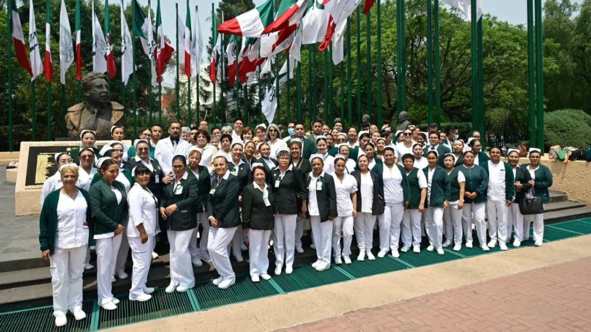 Zoé Robledo afirmó que la Enfermería del IMSS vive momento histórico por el incremento de la plantilla y el reconocimiento a su labor.
