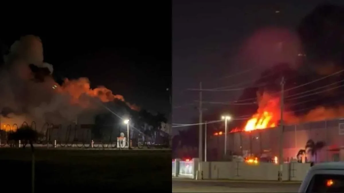 Un incendio en una maquiladora de Matamoros dejó 3 bomberos fallecidos.
