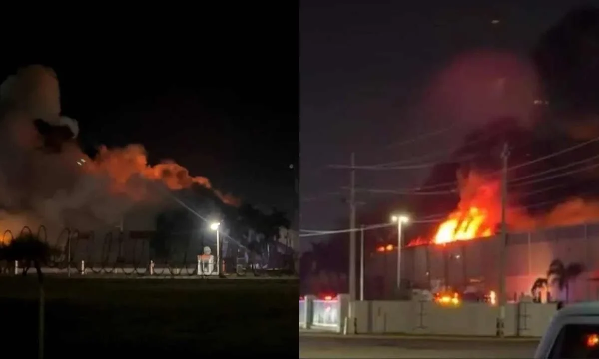 Un incendio en una maquiladora de Matamoros dejó 3 bomberos fallecidos.