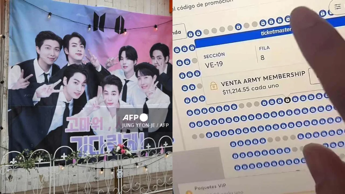 Fans de BTS señalan fallas en la plataforma de Ticketmaster y presunta reventa durante la preventa de boletos hoy; por lo que pidieron apoyo a la Profeco.