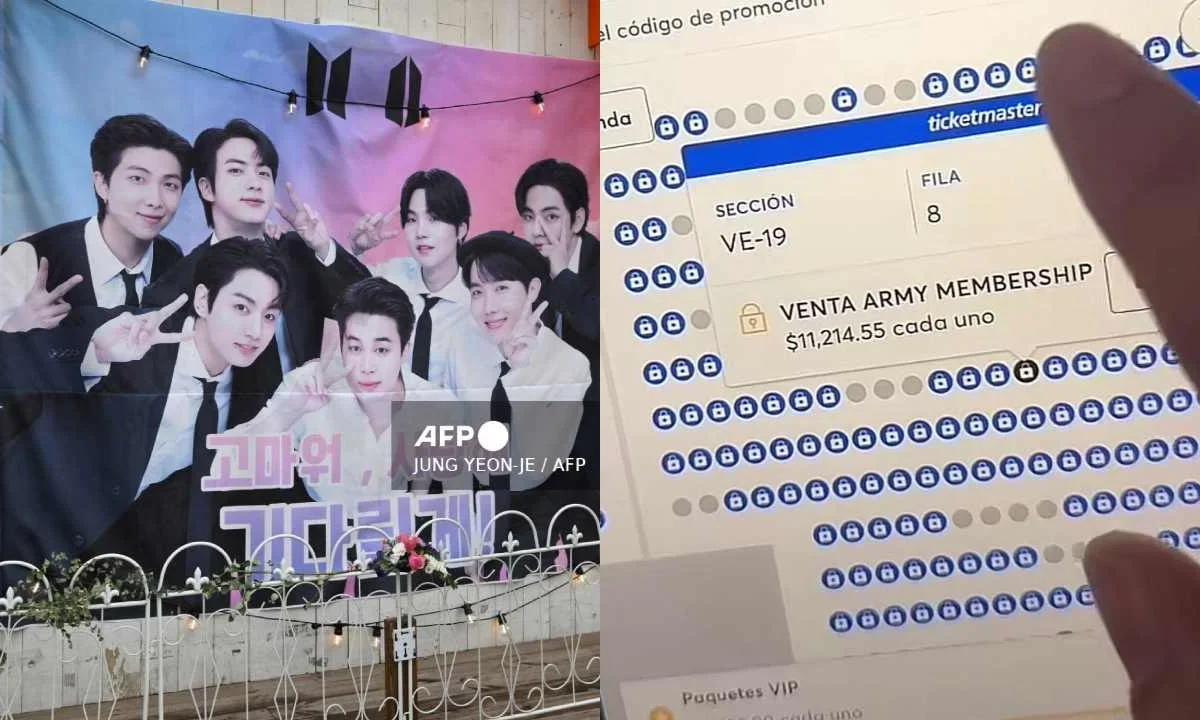 Fans de BTS señalan fallas en la plataforma de Ticketmaster y presunta reventa durante la preventa de boletos hoy; por lo que pidieron apoyo a la Profeco.