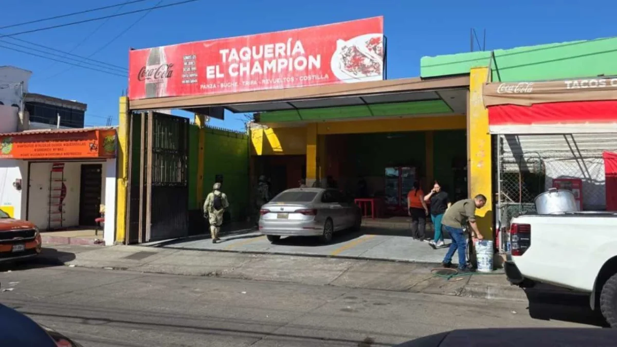 CULIACÁN. Dos personas muertas fue el saldo del ataque armado a una taquería, al mediodía del martes.