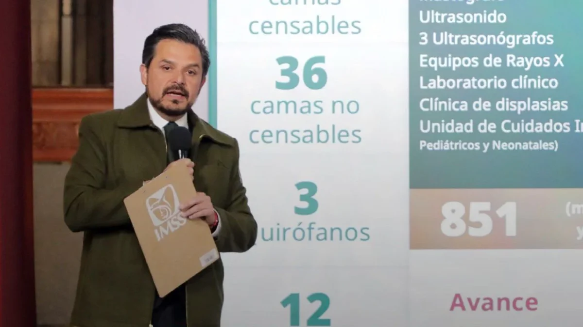 El Instituto Mexicano del Seguro Social (IMSS) recupera lo público con 11 nuevos hospitales: cinco en operación y seis por abrir este 2026.