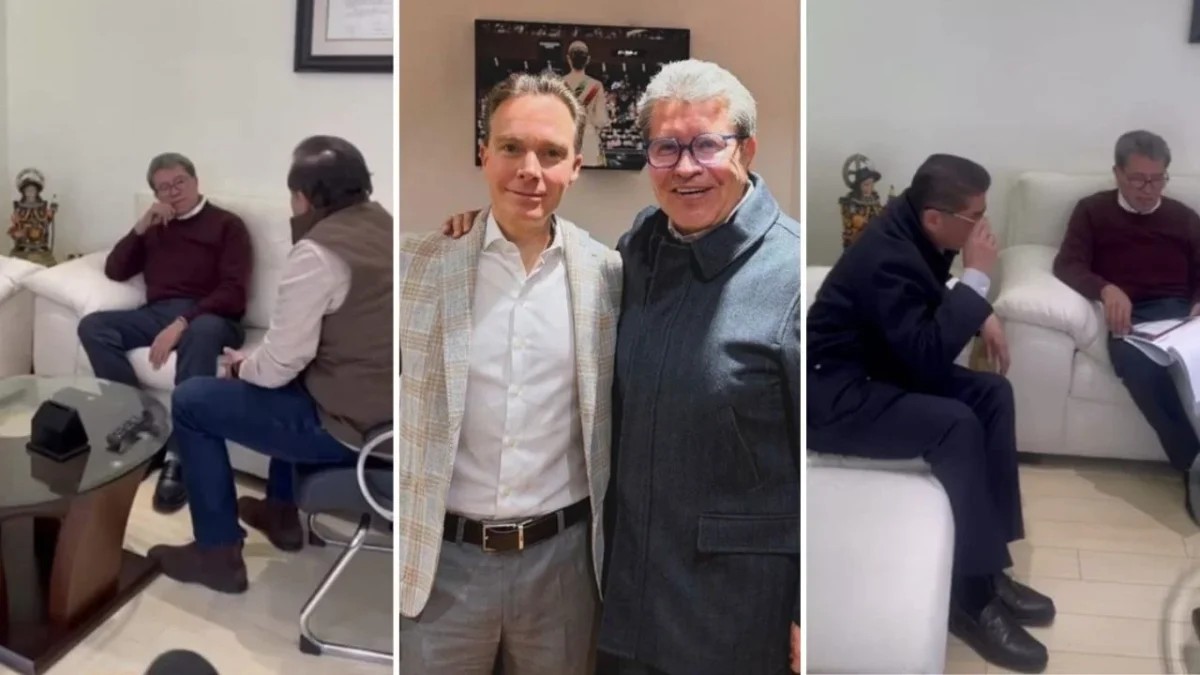 Líderes del Senado y de la Cámara de Diputados del Partido Verde Ecologista de México (PVEM), se reunieron con Ricardo Monreal.