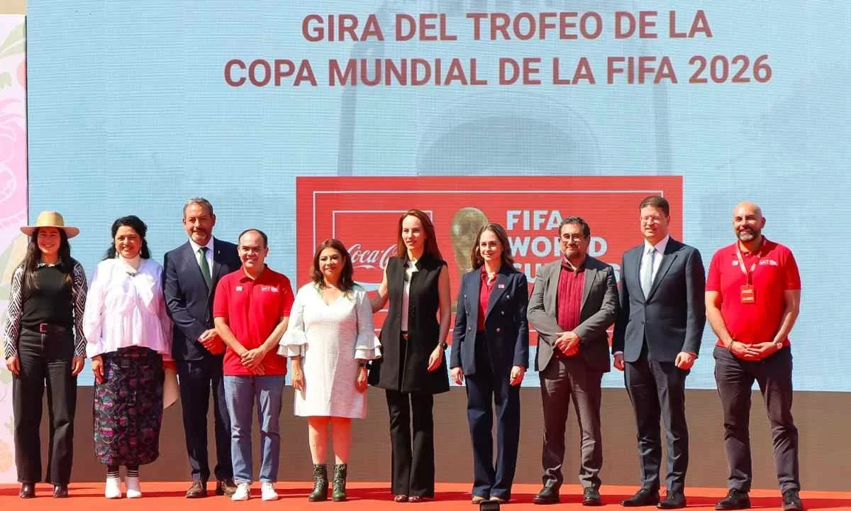 El trofeo de la Copa Mundial FIFA 2026 llegará a México el 26 de febrero para visitar nueve ciudades.