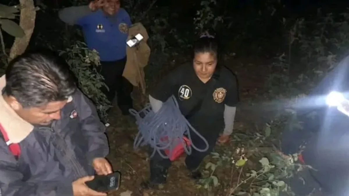 Los ocho jóvenes localizados en el Cerro del Cacique en Zitácuaro, por bomberos del municipio, presentaban hipotermia y deshidratación leves.