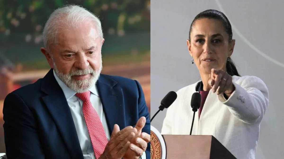 Lula da Silva conversó por llamada telefónica con Claudia Sheinbaum y coincidieron en el rechazó a la intervención militar de EU en Venezuela.
