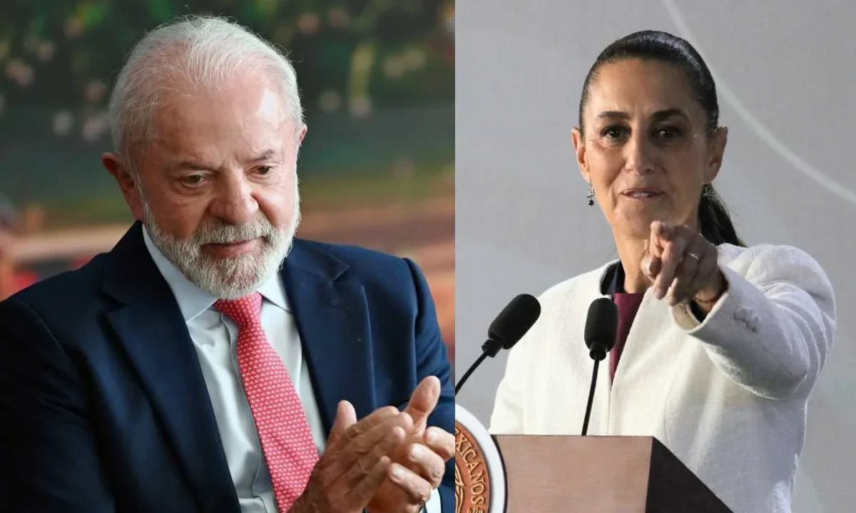 Lula da Silva conversó por llamada telefónica con Claudia Sheinbaum y coincidieron en el rechazó a la intervención militar de EU en Venezuela.