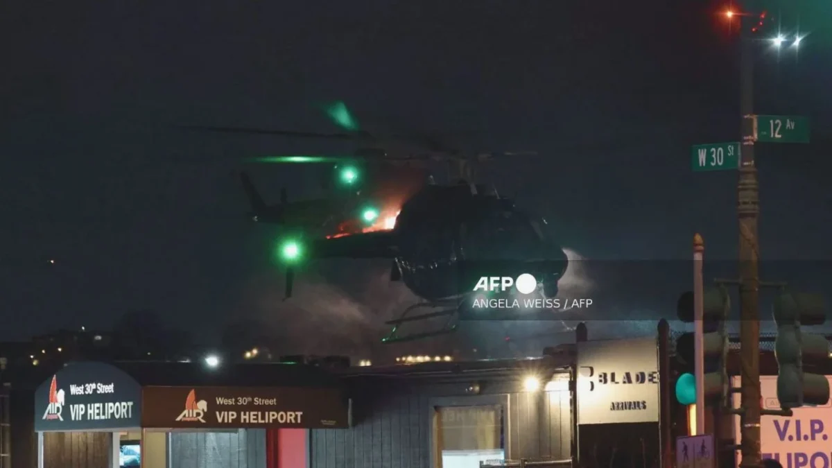 Nicolás Maduro llegó junto a su esposa a Nueva York bajo fuerte custodia, tras su traslado en helicóptero desde una base militar.