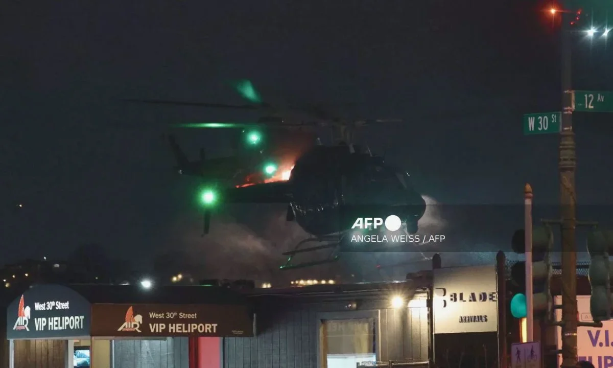 Nicolás Maduro llegó junto a su esposa a Nueva York bajo fuerte custodia, tras su traslado en helicóptero desde una base militar.
