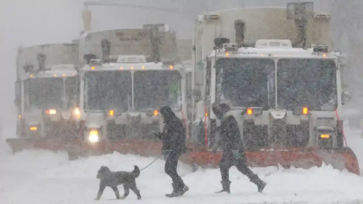 megatormenta invernal EU canadá