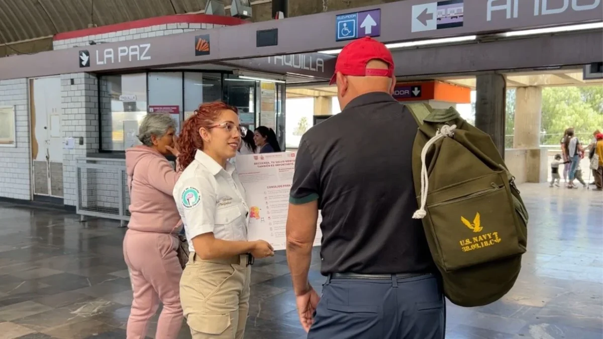El director general del Metro aseguró que en las 195 estaciones del transporte naranja se atenderá a los visitantes.