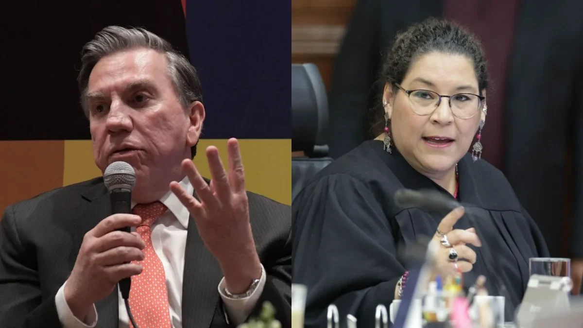 El ministro en retiro Laynez criticó a la ministra Lenia Batres por poner en riesgo el sistema de precedentes y afectar la certeza jurídica.