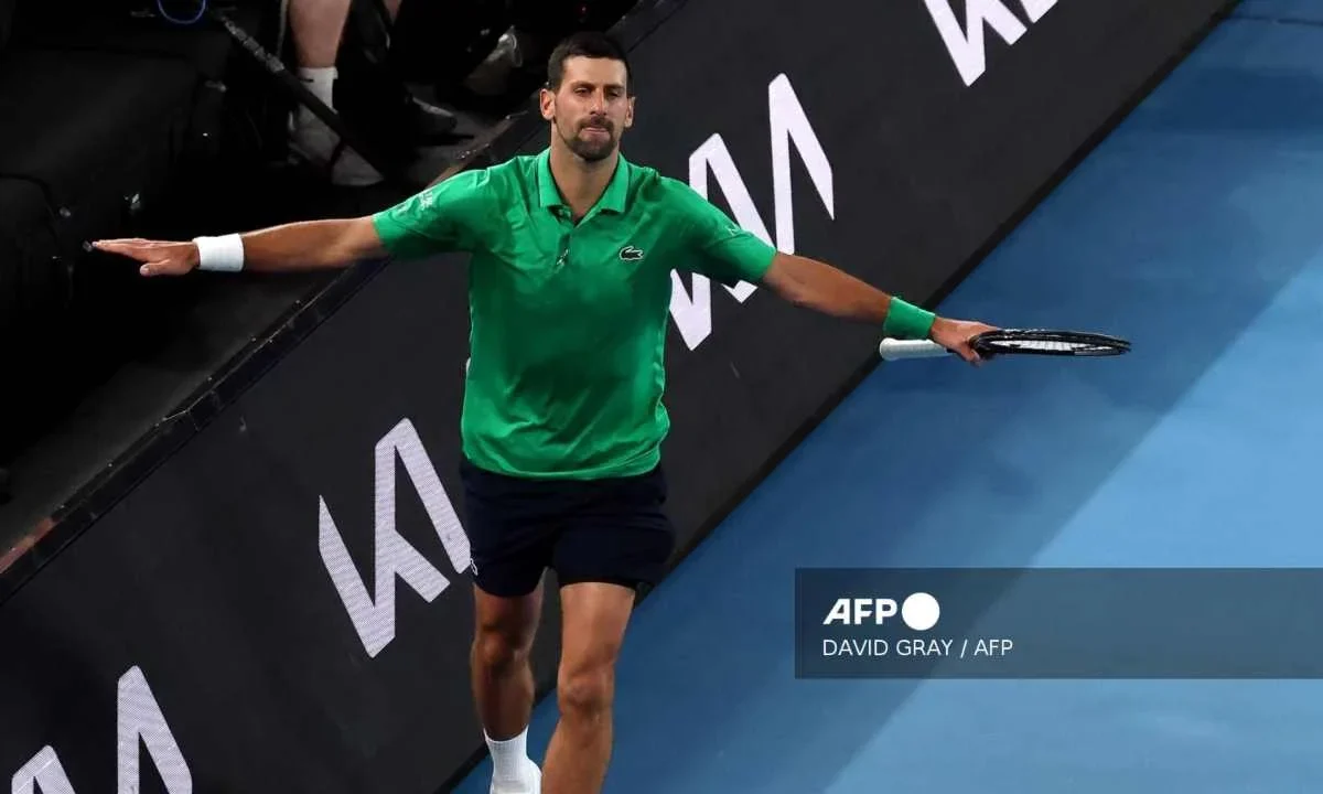 Novak Djokovic logró un récord al convertirse en el primer tenista en llegar a las 400 victorias en Grand Slam.