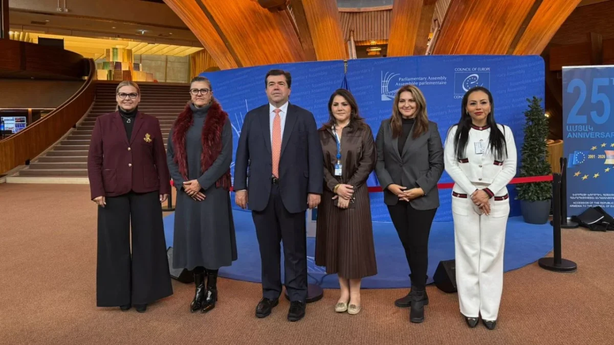 Pedro Haces fue el único representante del continente americano en el debate realizado en la Asamblea Parlamentaria del Consejo de Europa.