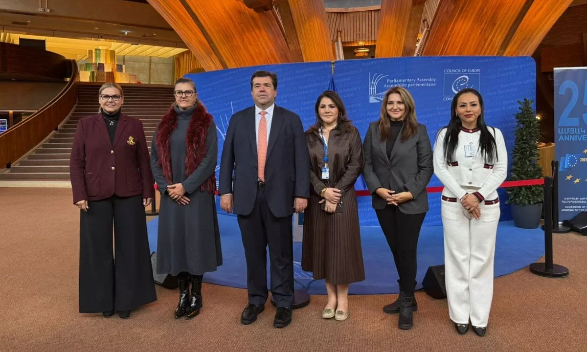 Pedro Haces fue el único representante del continente americano en el debate realizado en la Asamblea Parlamentaria del Consejo de Europa.