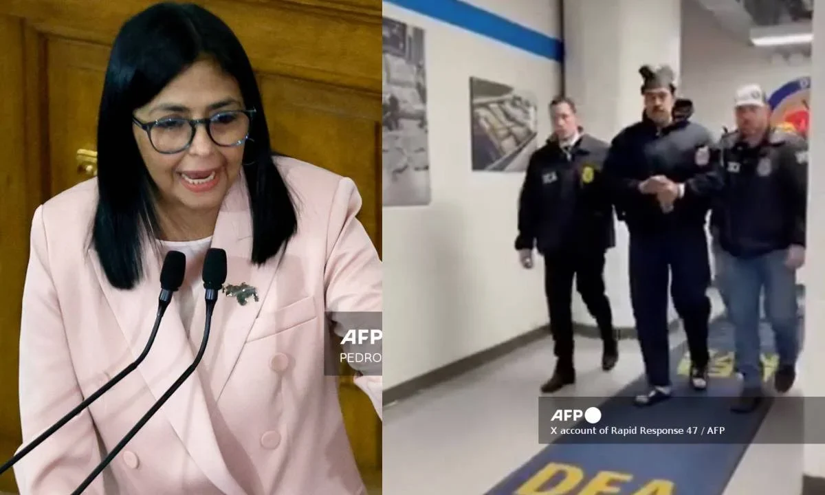 La presidenta interina de Venezuela, Delcy Rodríguez, creó una comisión que buscará la liberación de Nicolás Maduro.