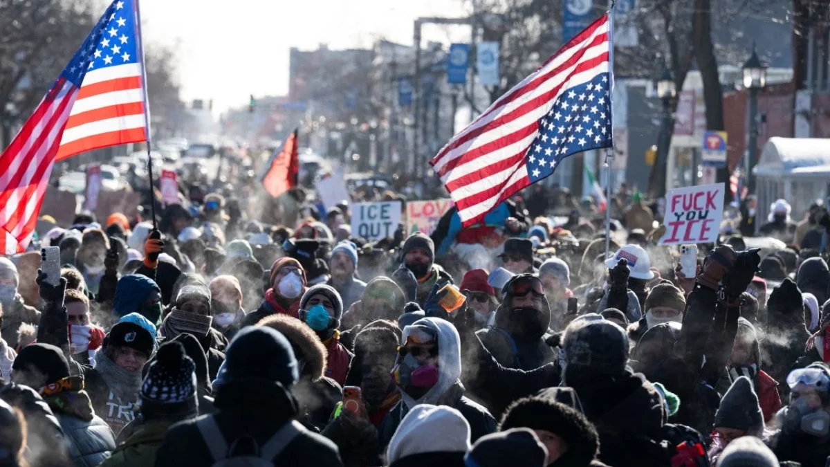 Las muertes de 2 estadounidenses a manos de agentes del ICE en Minneapolis, detonaron una ola de protestas en EU.