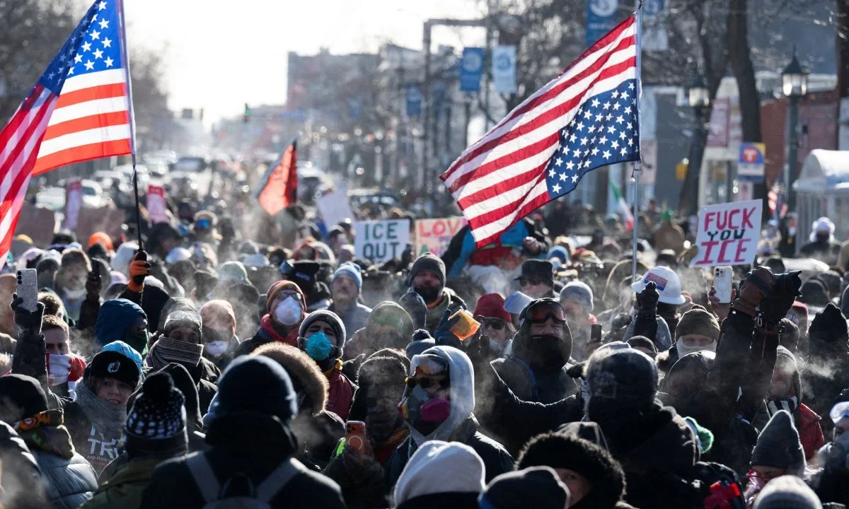 Las muertes de 2 estadounidenses a manos de agentes del ICE en Minneapolis, detonaron una ola de protestas en EU.