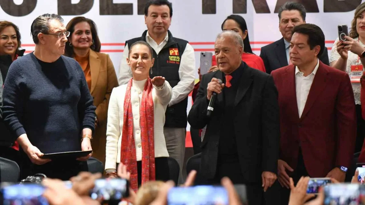 PT y PVEM ratifican compromiso con la 4T y Claudia Sheinbaum tras los rumores de una ruptura por la reforma electoral.
