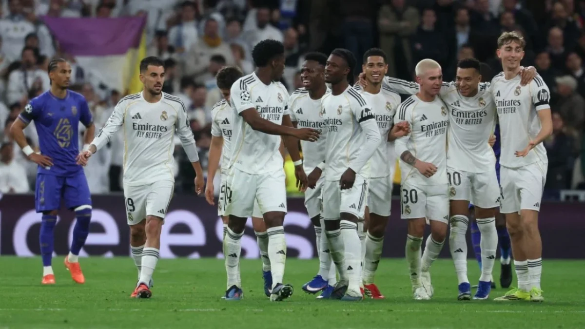 Real Madrid goleó al Mónaco en la séptima y penúltima fecha de la Champions League en su ronda inicial, Mbappé marcó doblete.