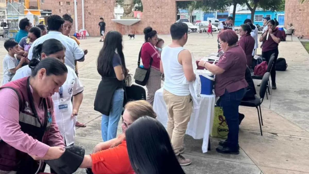 Se realizaron las primeras jornadas de Salud en tu Barrio 2026, en las sedes de Campeche y Carmen.