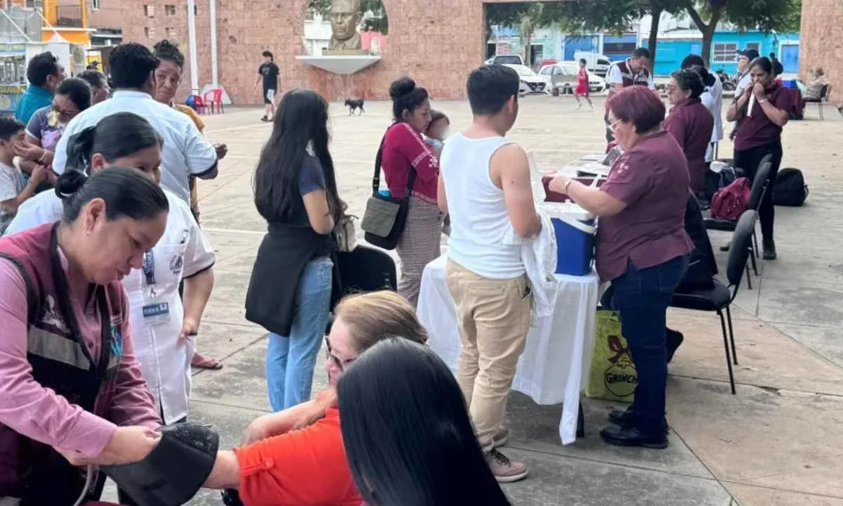 Se realizaron las primeras jornadas de Salud en tu Barrio 2026, en las sedes de Campeche y Carmen.