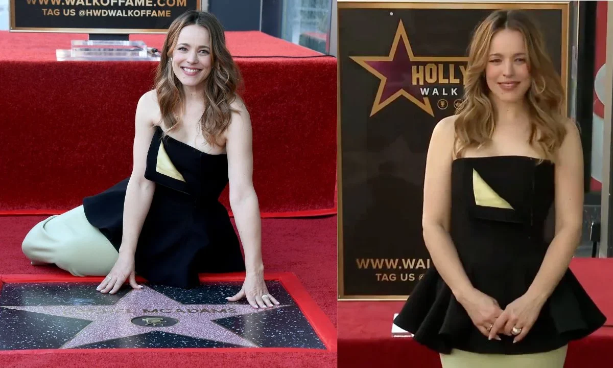Rachel McAdams, icónica por sus papeles en Chicas Pesadas y Diario de una Pasión, recibió su estrella en el Paseo de la Fama de Hollywood.