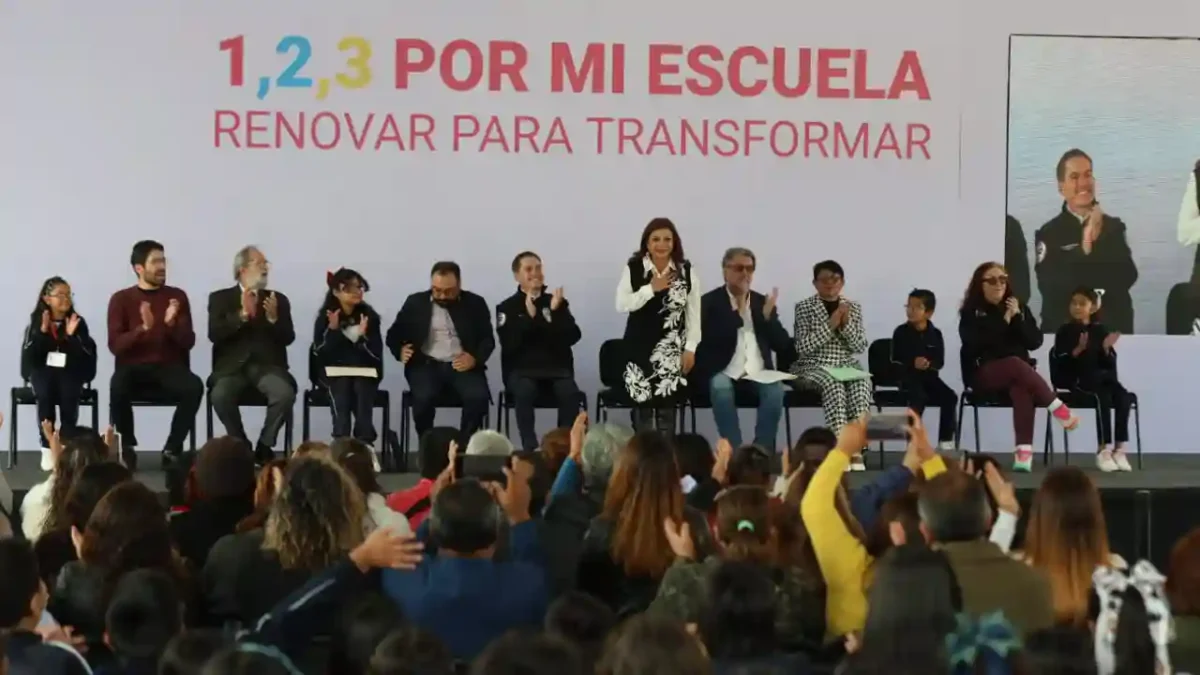 renovación de escuelas Clara Brugada