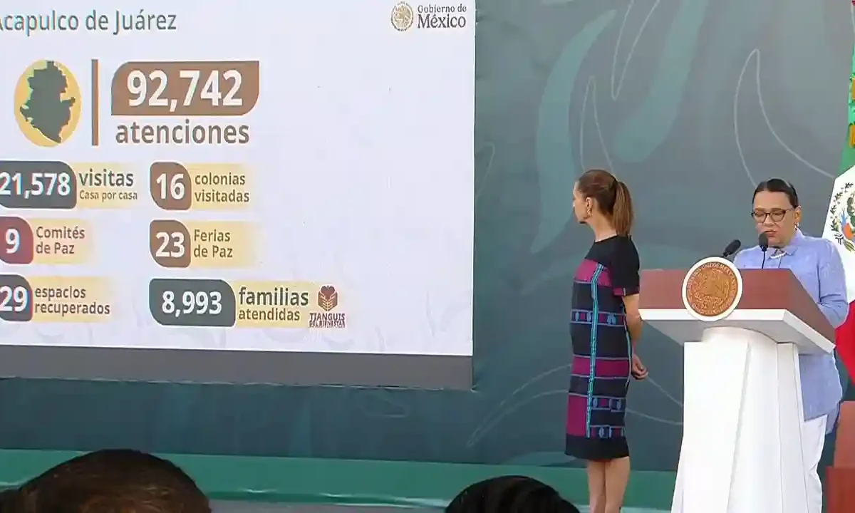 Rosa Icela Rodríguez reuniones regionales Guerrero