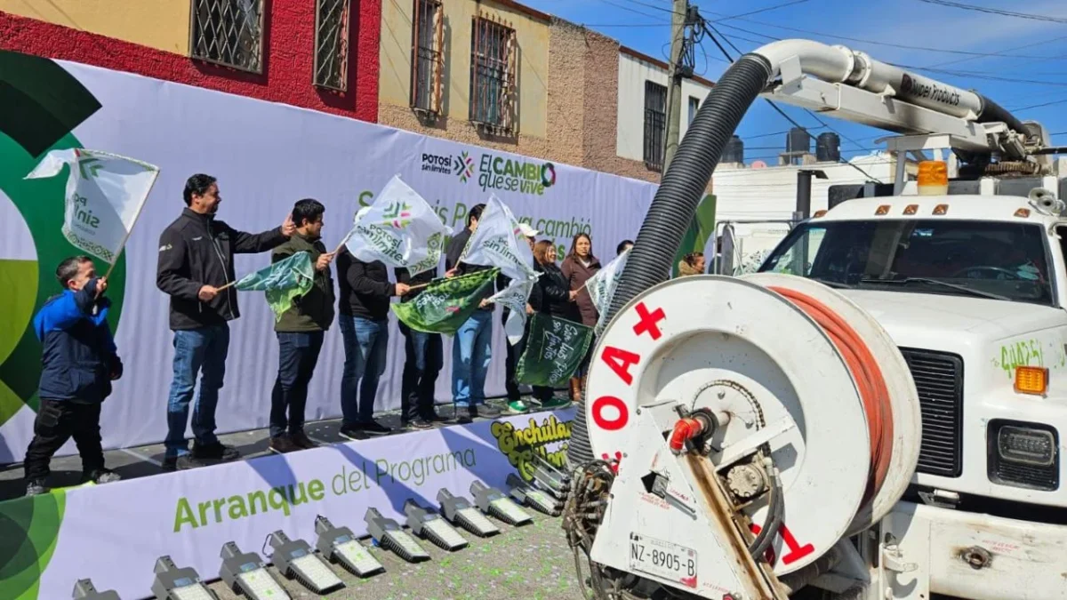 El gobernador Ricardo Gallardo dio banderazo al programa 'Enchúlame la Colonia' en SLP, con inversión histórica de 600 millones de pesos.