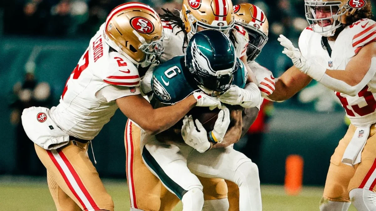 San Francisco avanzó a la ronda divisional de la Conferencia Nacional tras imponerse a Philadelphia en los playoffs de la NFL.