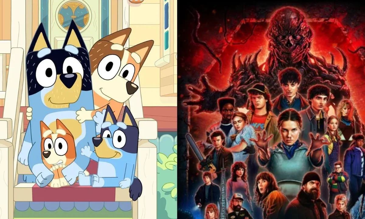 La serie animada Bluey lideró el consumo de streaming en Estados Unidos en 2025, al superar los 45 mil millones de minutos reproducidos en Disney+.