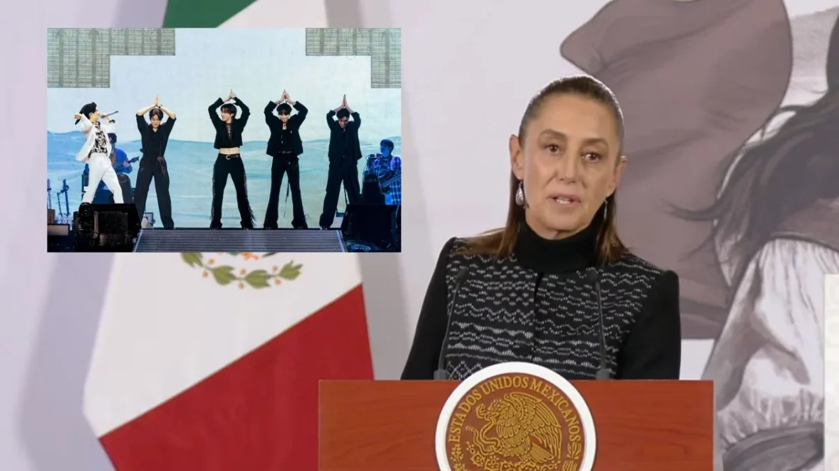 La presidenta Claudia Sheinbaum informó que le escribió una carta al primer ministro de Corea del Sur para que BTS abra más fechas en México.